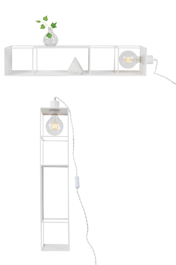 Bilde av Vegglampe/Gulvlampe Shelfie Long - 1
