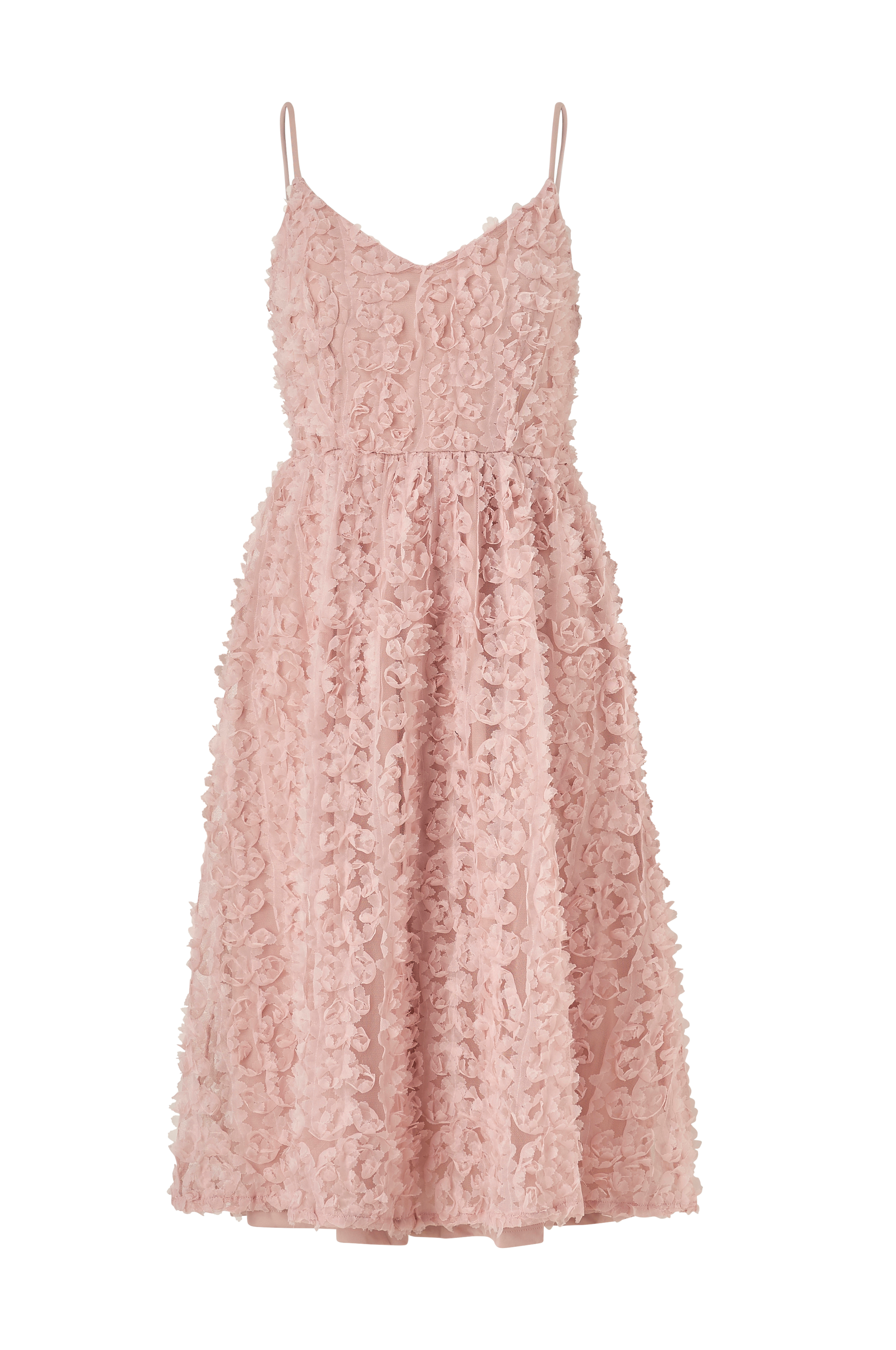 Vila Kjole viScarlet S/L Dress - Rosa - Korte kjoler Vila Kjole viScarlet S/L Dress - Rosa - Korte kjoler