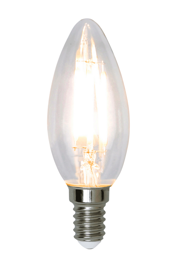 Bilde av Lyspære E14 LED Filament Mignon Klar 4,2W - 1
