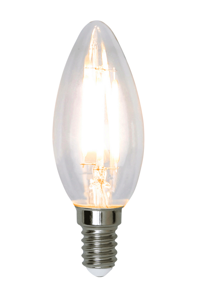 Ljuskälla E14 LED Filament Kron Klar 4,2W