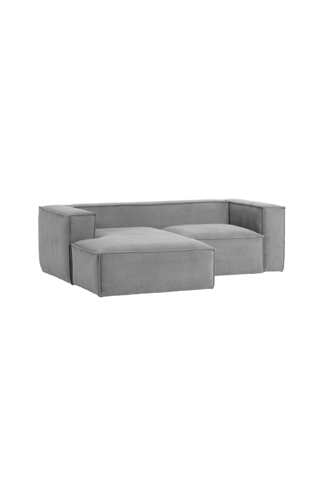 Kave Home BLOK soffa 2-sits – divan vänster