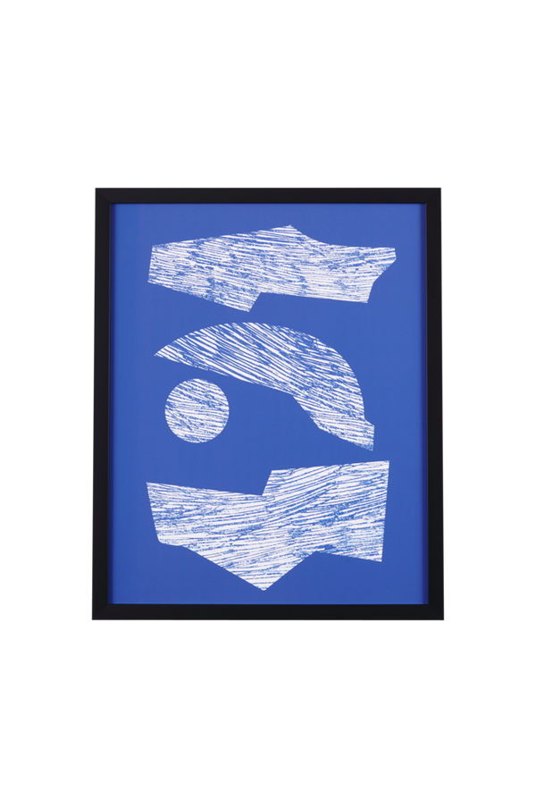 Bilde av Bilde Stack Of Shapes In Blue I - 1
