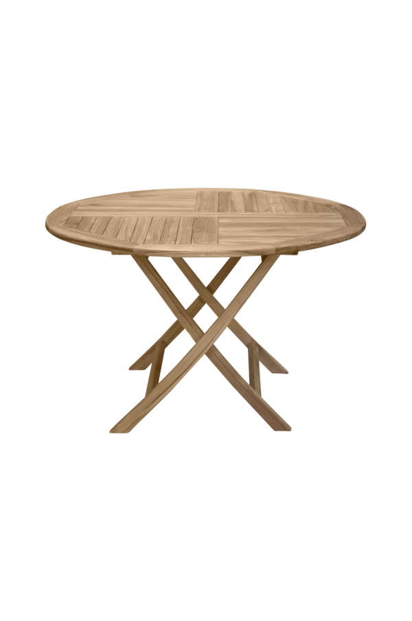 Bilde av Spisebord Kaspian, diameter 120 cm - Teak
