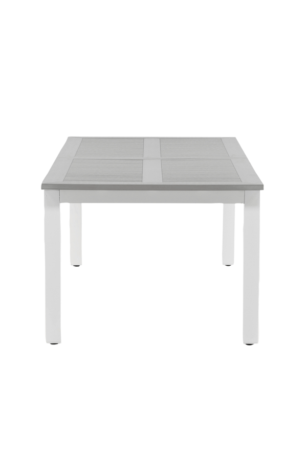 Bilde av Spisebord Alf 100x224-324 cm - Hvit/grå
