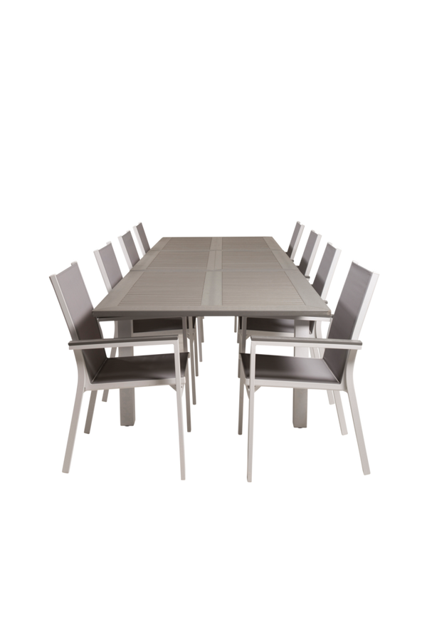 Bilde av Spisebord Athena og 8 Pascal spisestoler - 30151
