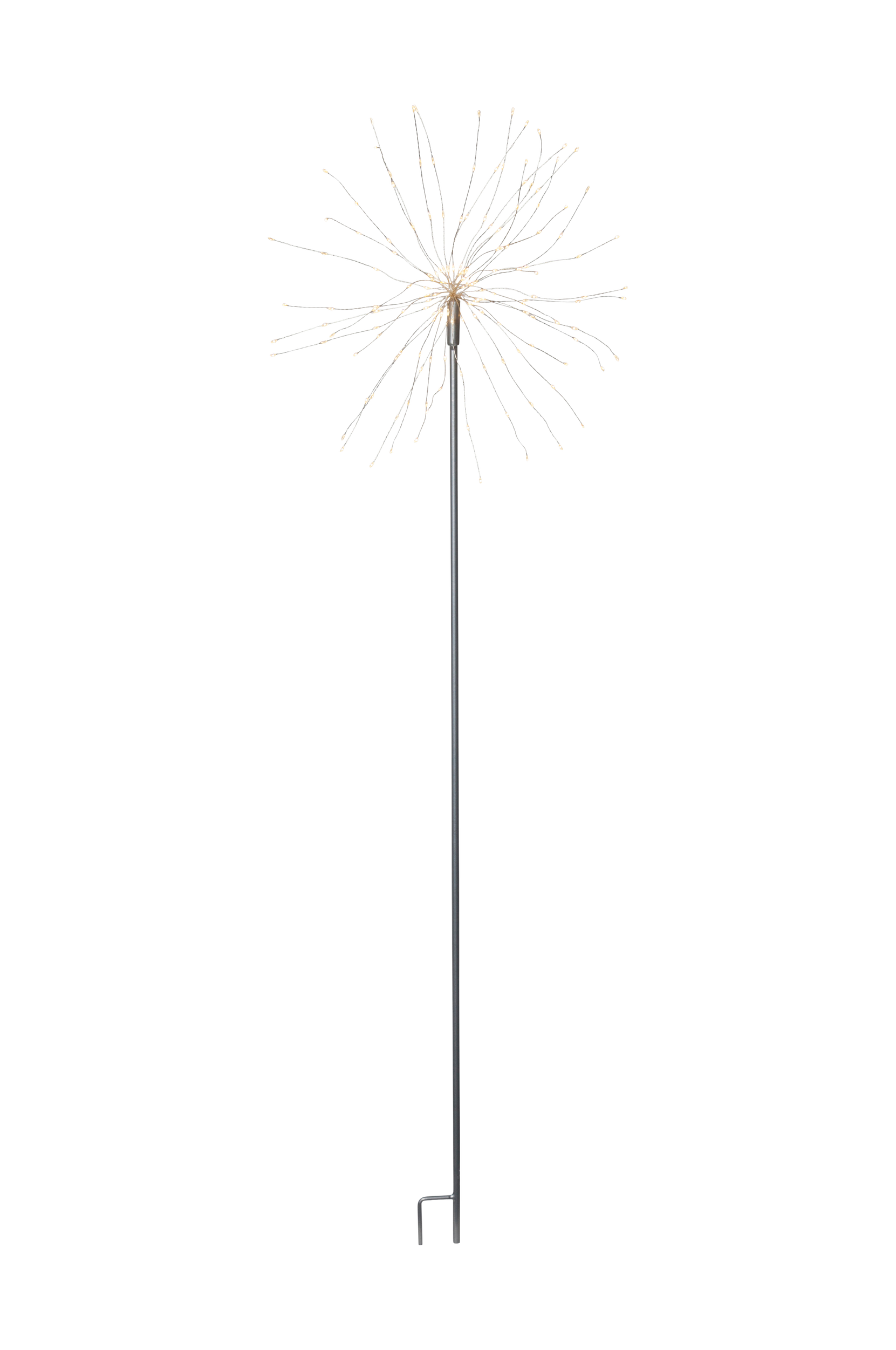 Star Trading - Utomhus Dekoration Firework Outdoor 120 cm. - Silver