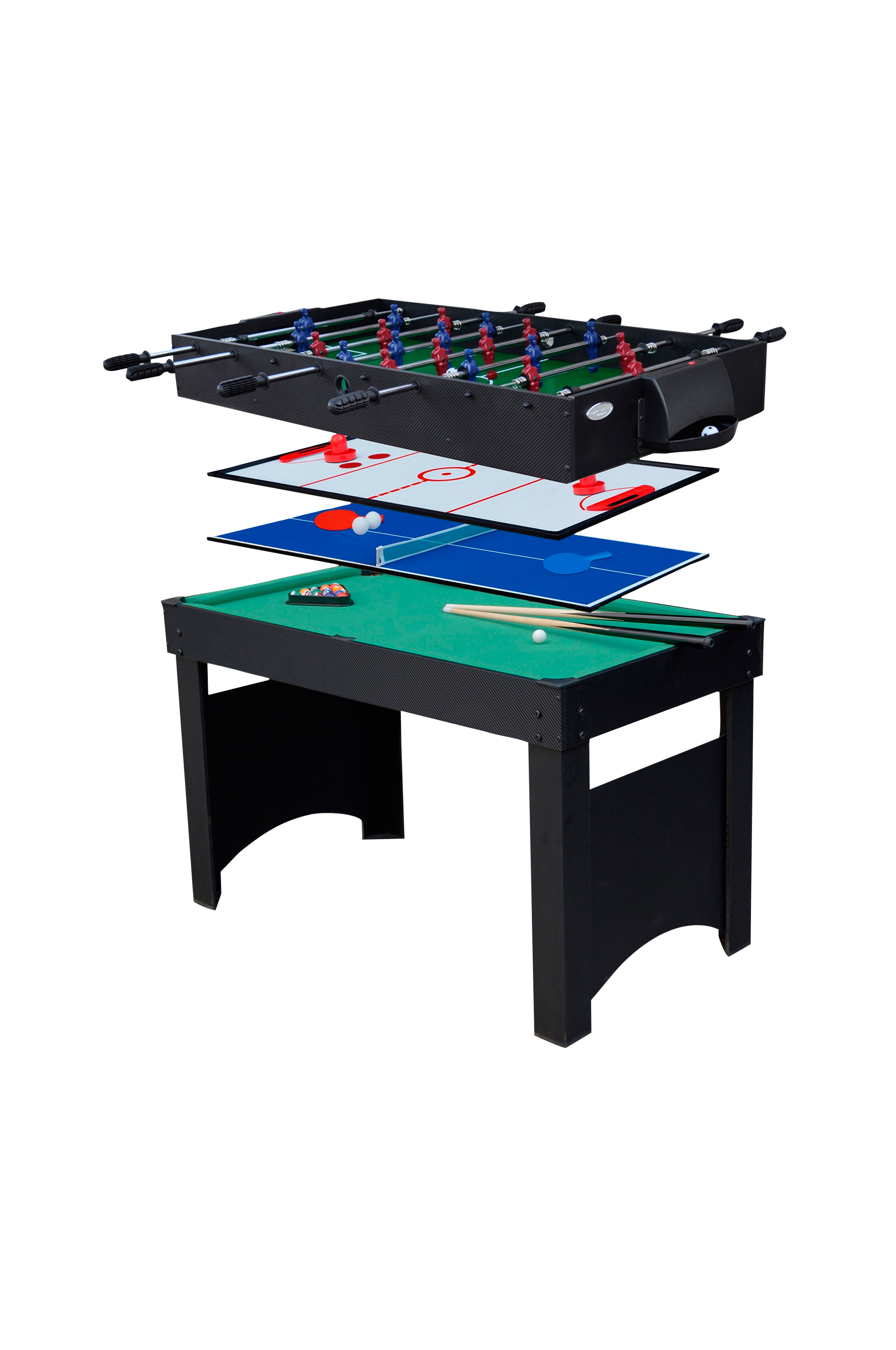 Gamesson Combo Table Jupiter 4 in 1 Telescopic Sällskapsspel Ellos.se