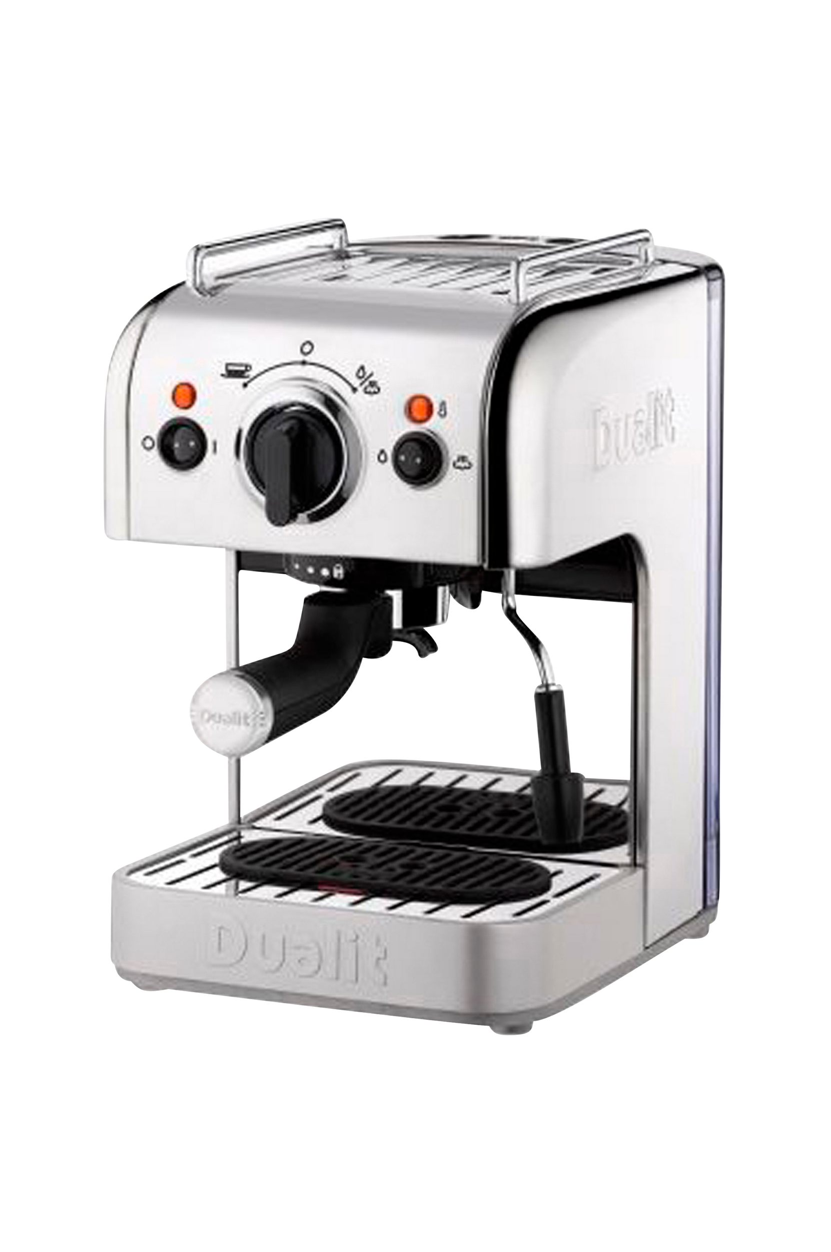 Dualit - Espressomaskin 3 in 1 Krom 1300W