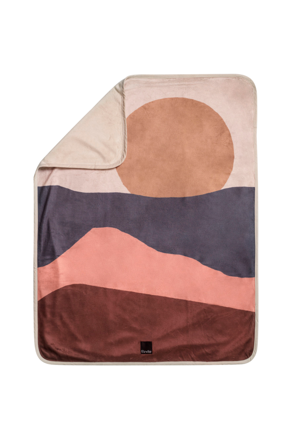 Bilde av Pearl Velvet Blanket - Winter Sunset - 30151
