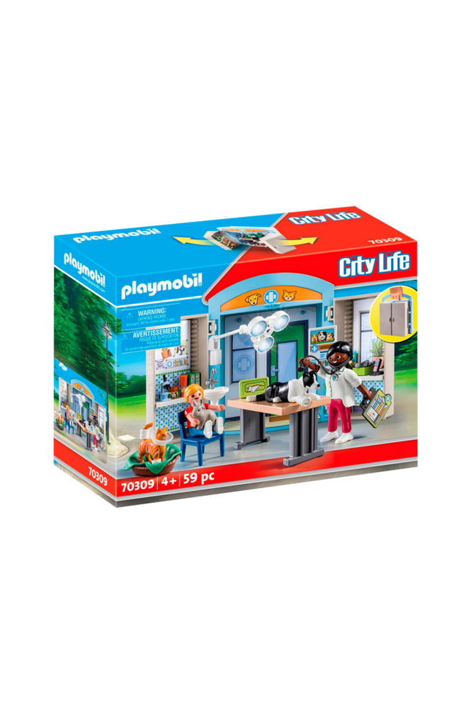 PLAYMOBIL Lekesett - Hos veterinæren
