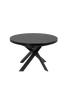 Pöytä Vashti, jatkettava, Ø 120 (160) cm
