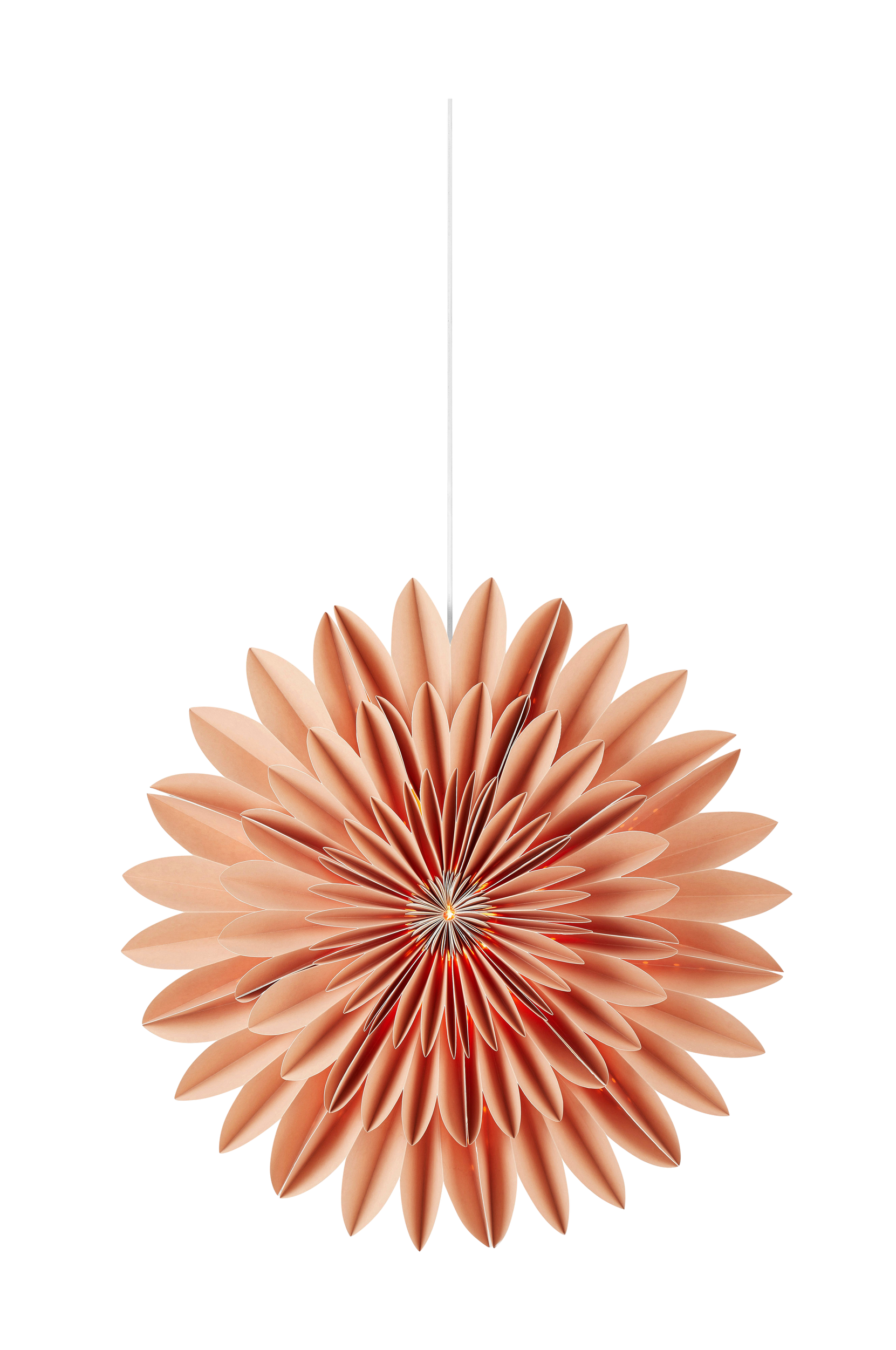 Markslöjd - CORNELIA pappstjärna 60 cm  - Brun