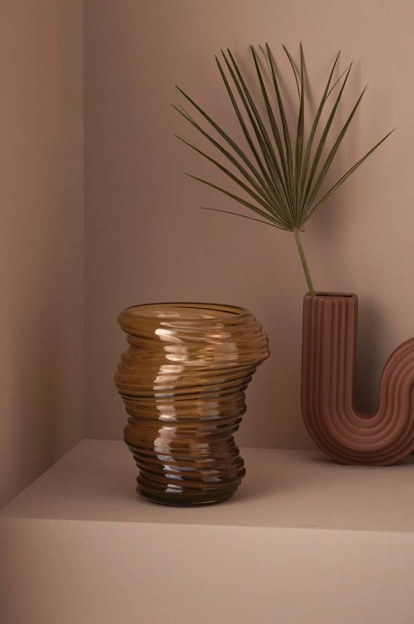 Bilde av Vase / lyslykt Mikela L høyde 25 cm - 1
