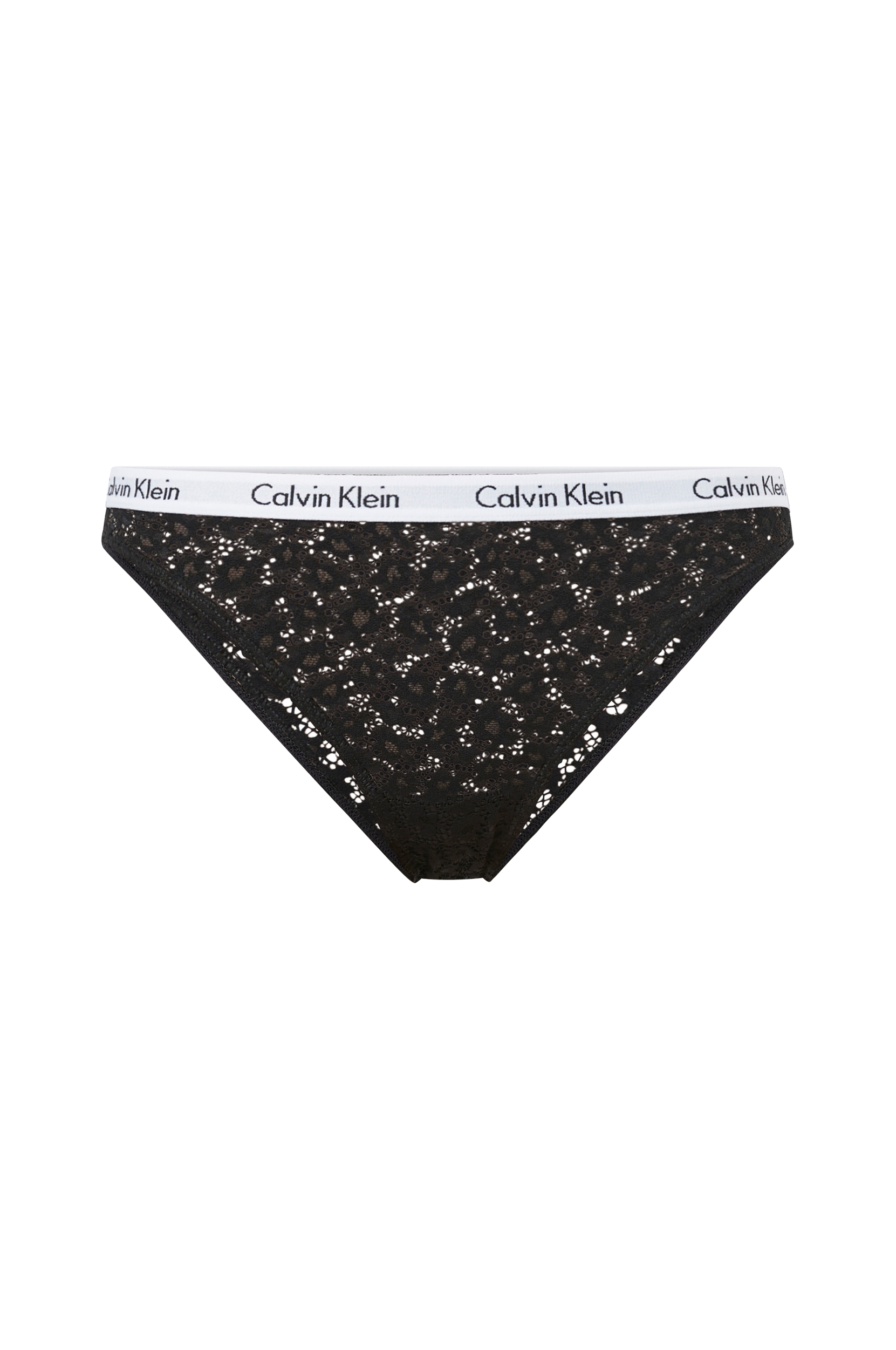 Calvin Klein Underwear - Spetstrosa Brazilian - Svart - 42/44