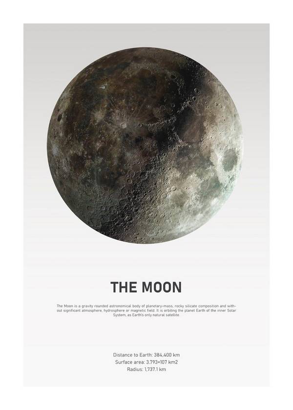 Bilde av Poster The Moon Light - 1
