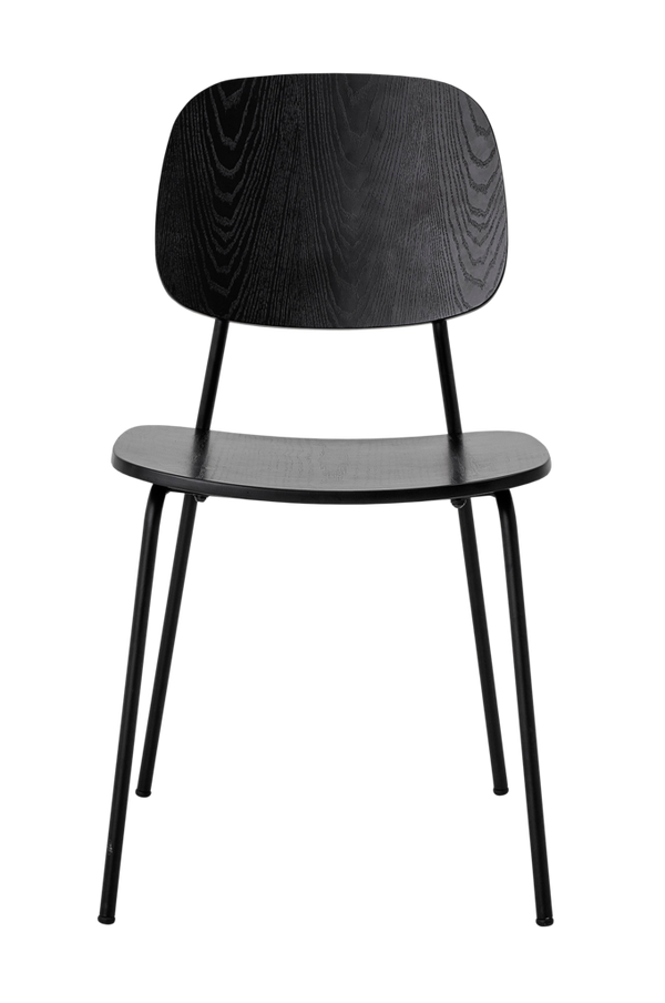 Bilde av Monza Dining Chair, Black, Plywood - 30151
