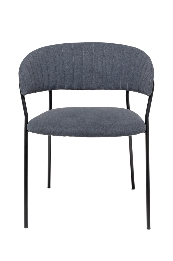 Bilde av Form Dining Chair, Grey, Polyester - 30151

