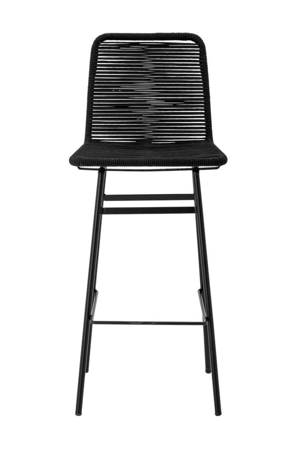 Bilde av Mundo Bar Stool, Black, Metal - 30151
