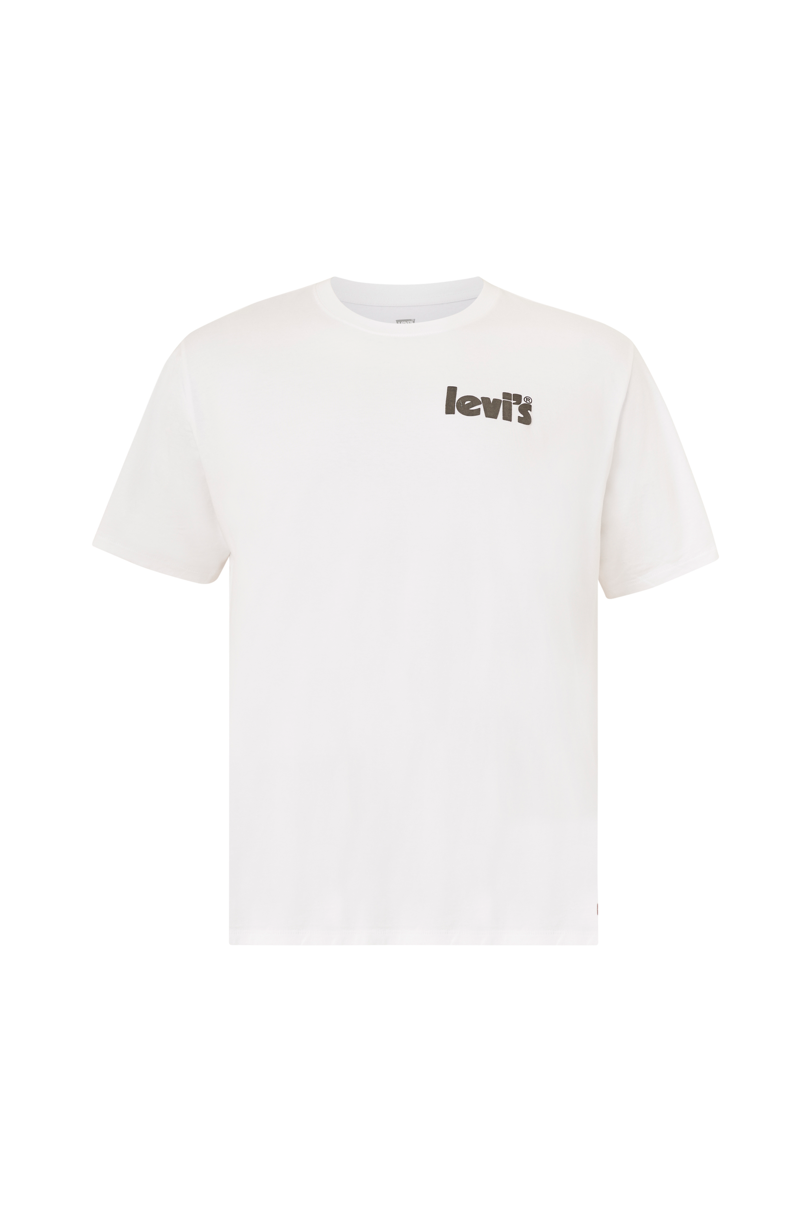 Levi's - T-shirt Big SS Relaxed Fit Tee Big Pos - Vit - 2XL