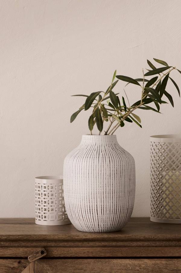 Bilde av Vase Cream høyde 20,5 cm - 1
