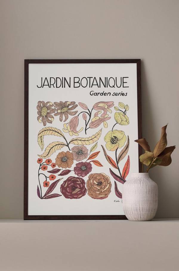 Bilde av Poster Jardin Botanique - 1
