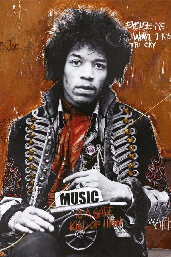 Bilde av Poster Hendrix by artist - 1
