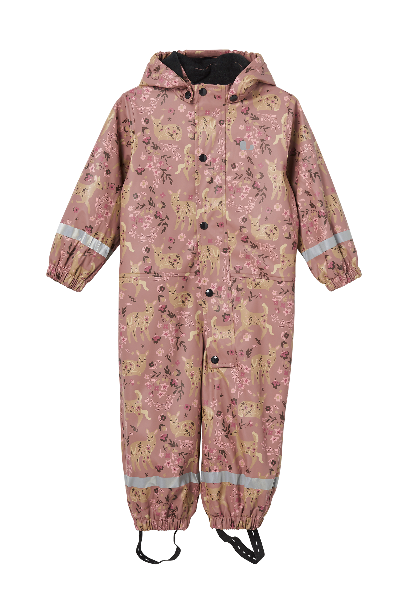Lindberg - Regnoverall Lekhyttan Rain Baby Overall Fleece - Rosa - 86