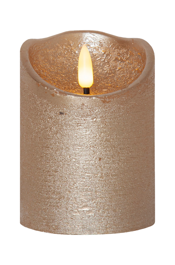 Bilde av Kubbelys Flamme Rustic LED 10 cm - 1
