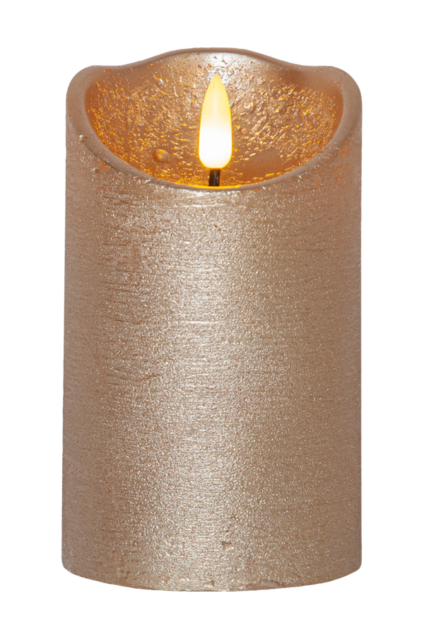 Bilde av Kubbelys Flamme Rustic LED 12,5 cm - 1
