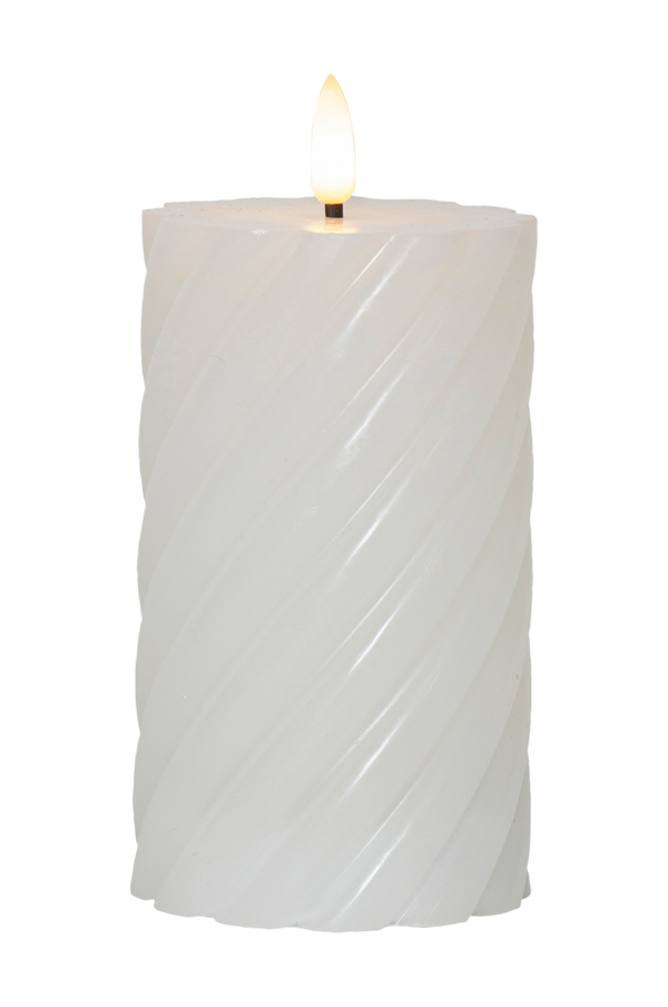 Bilde av Kubbelys Flamme Swirl LED 15 cm - 1
