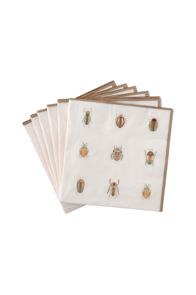 Ellos Pappersservett Bugs 20-pack