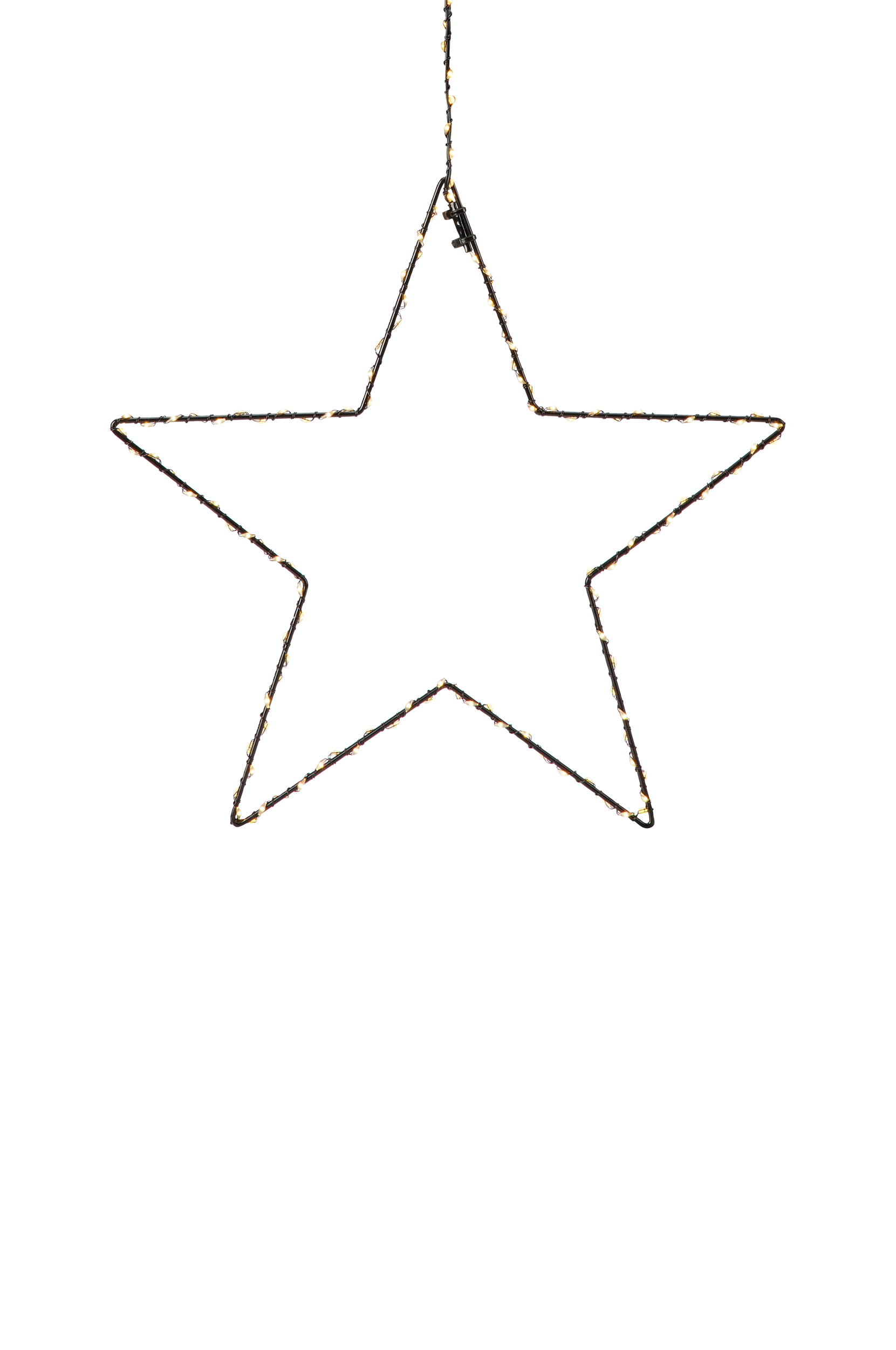 Markslöjd - Pendel Stjärna ALPHA 45cm - Svart