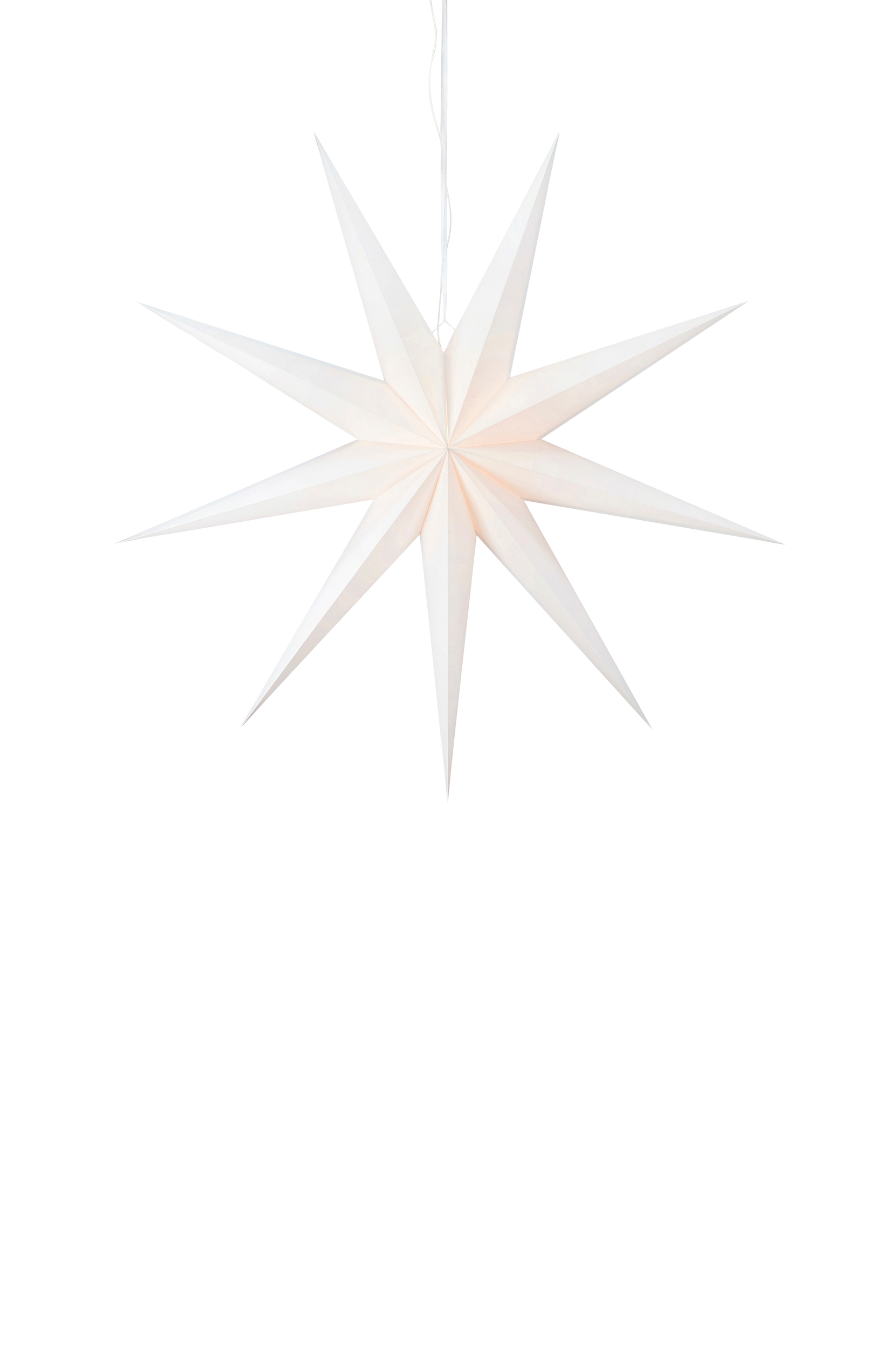 Markslöjd - Pendel Stjärna DUVA 150cm - Vit