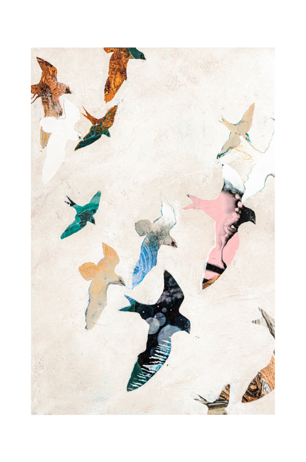 Bilde av Poster Abstract Birds 2 - 1
