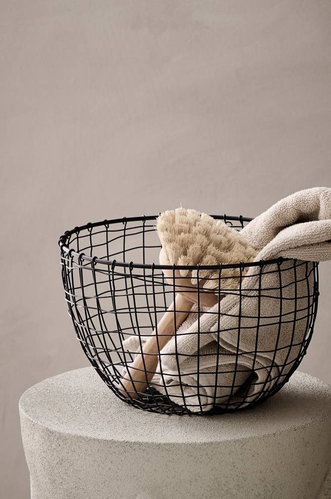 Ellos Korg Cherish Round Wire Basket