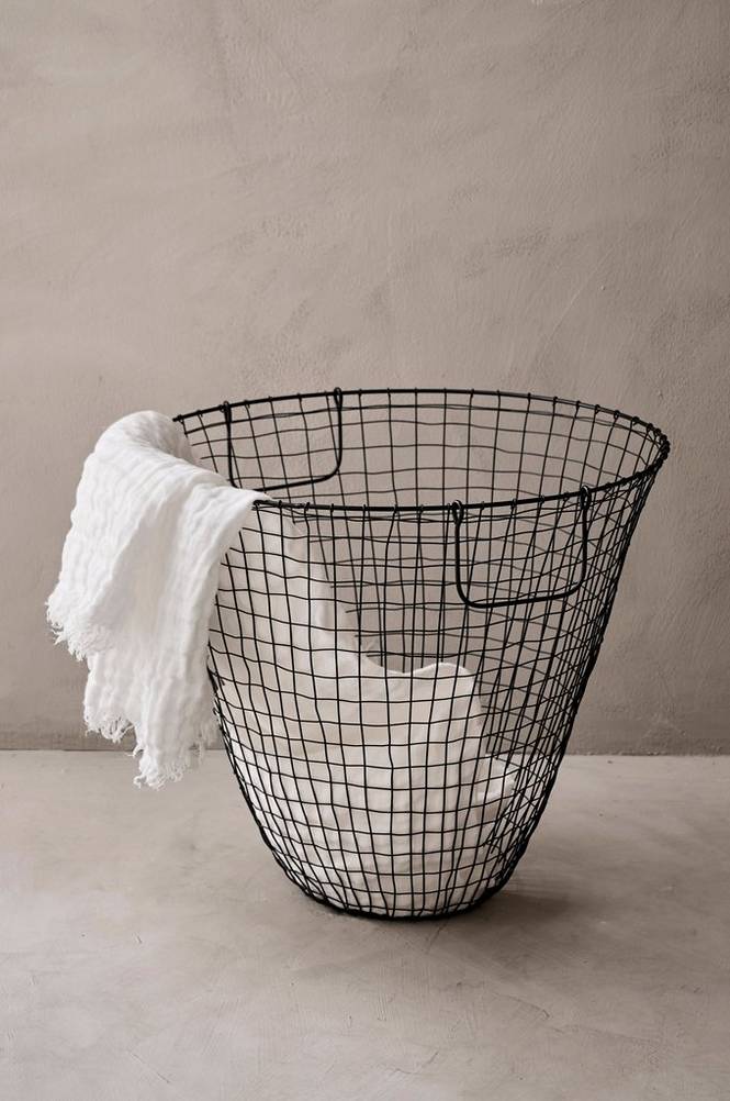 Oppbevaringskurv Cherish Round Large Wire Basket