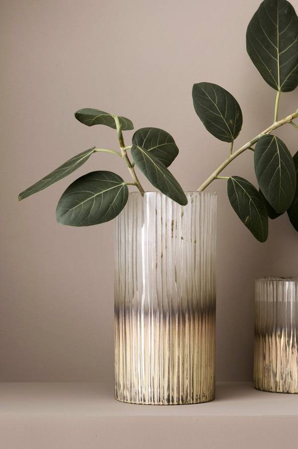 Bilde av Vase / lyslykt Frost høyde 30 cm. - 1

