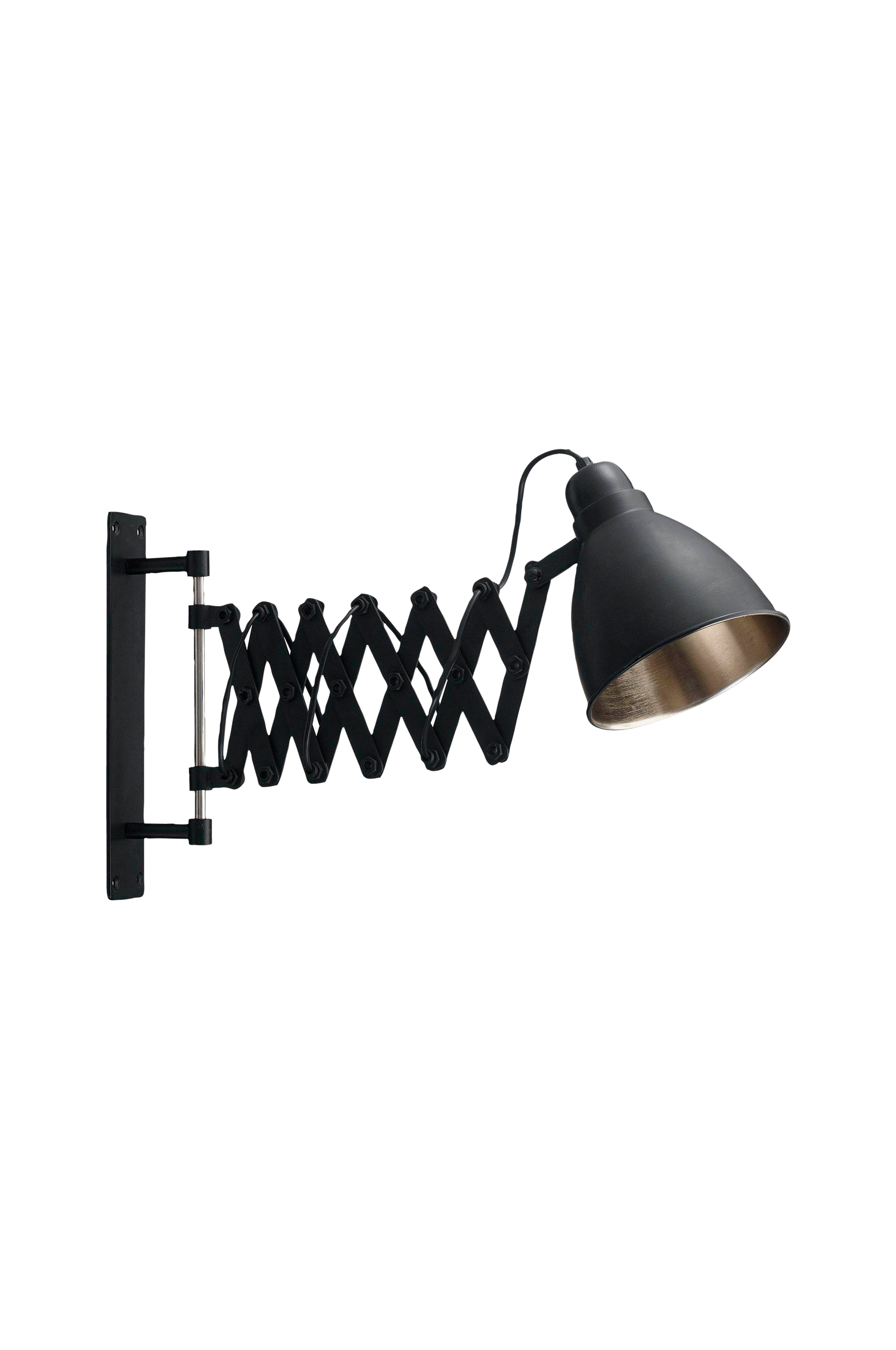 PR Home - Vägglampa Maxime 35-70 cm - Svart