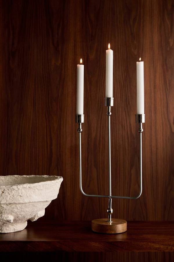 Bilde av ROJA 3 armed candle holder - 1
