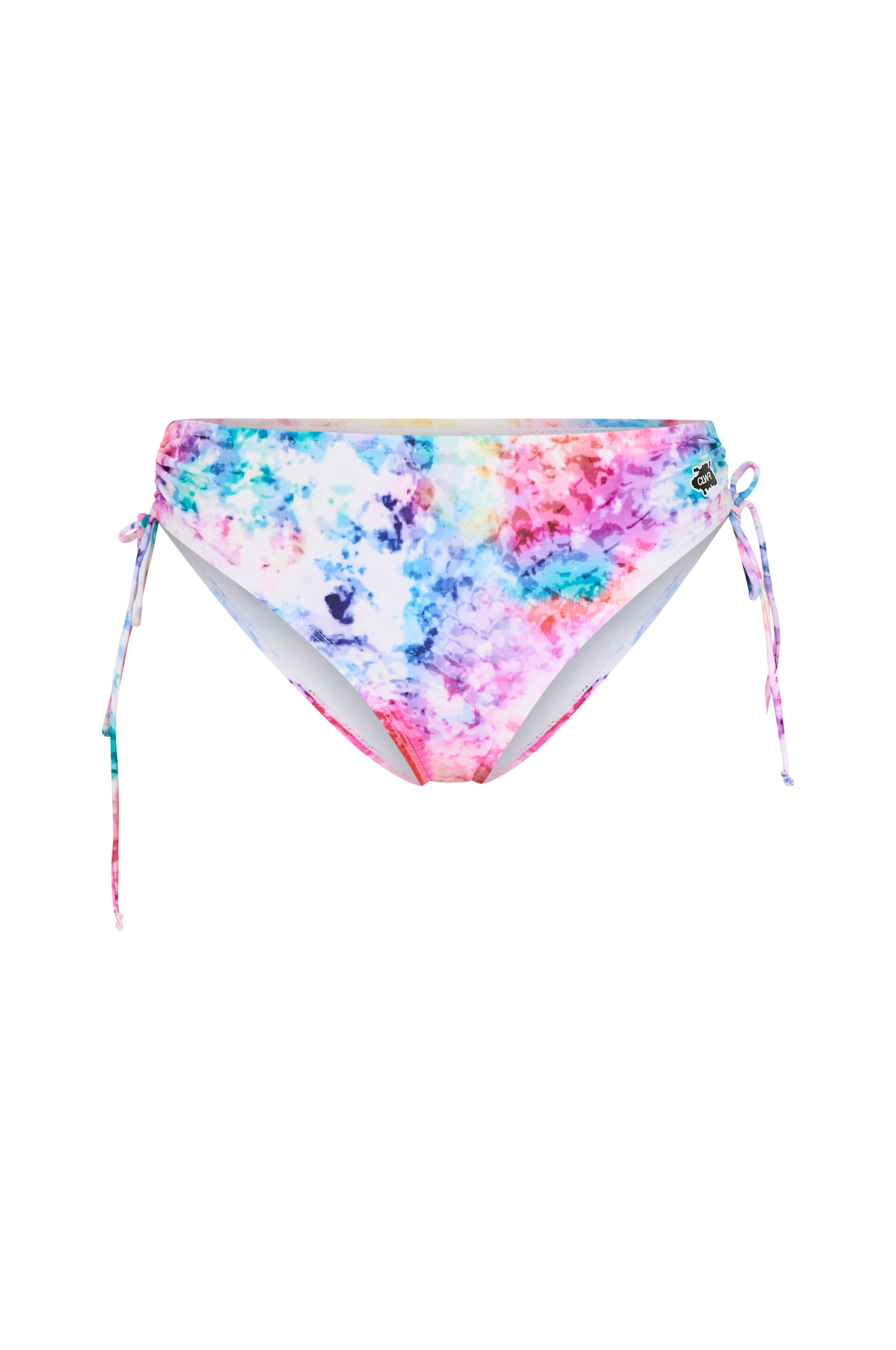 ColourWear - Bikinitruser Bikini Mid Waist B W Svart 36 Multicolour Fantasy Polyester|Elastan