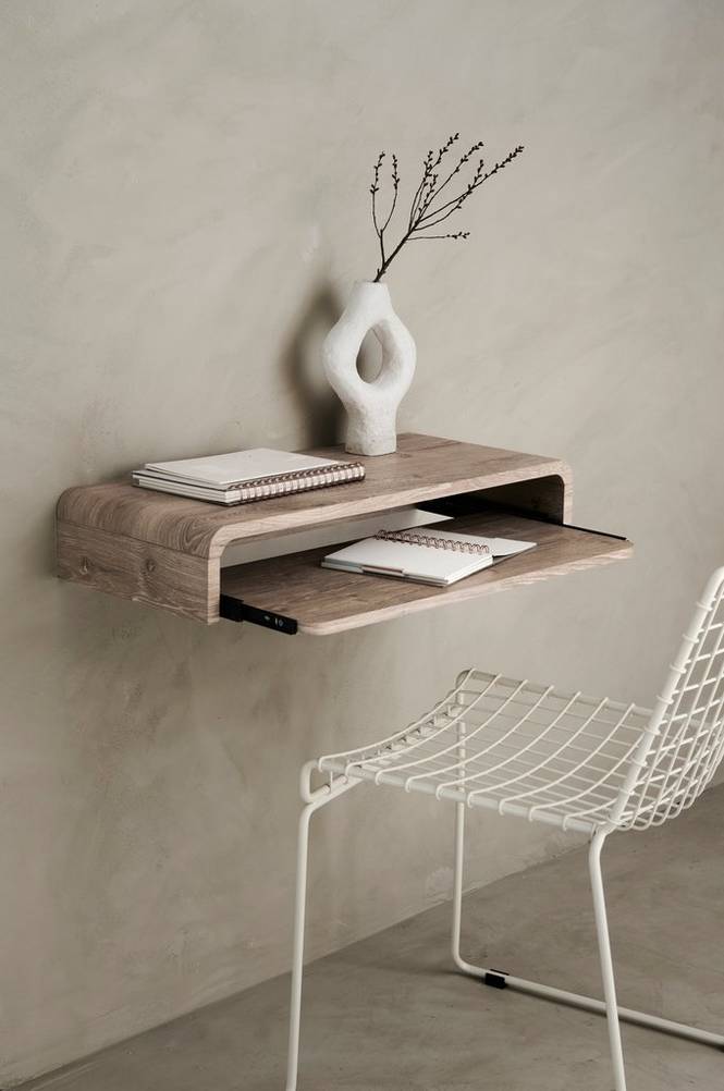 Ellos Vegghengt skrivebord Woodie Desk