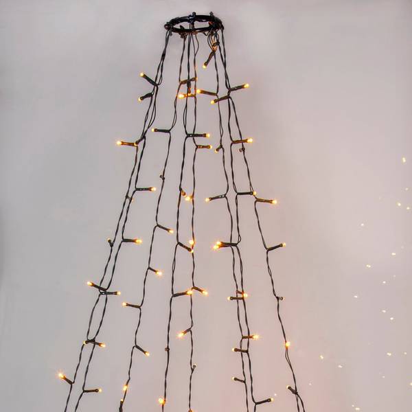 Bilde av Juletrebelysning Golden Warm White 200 cm - 1
