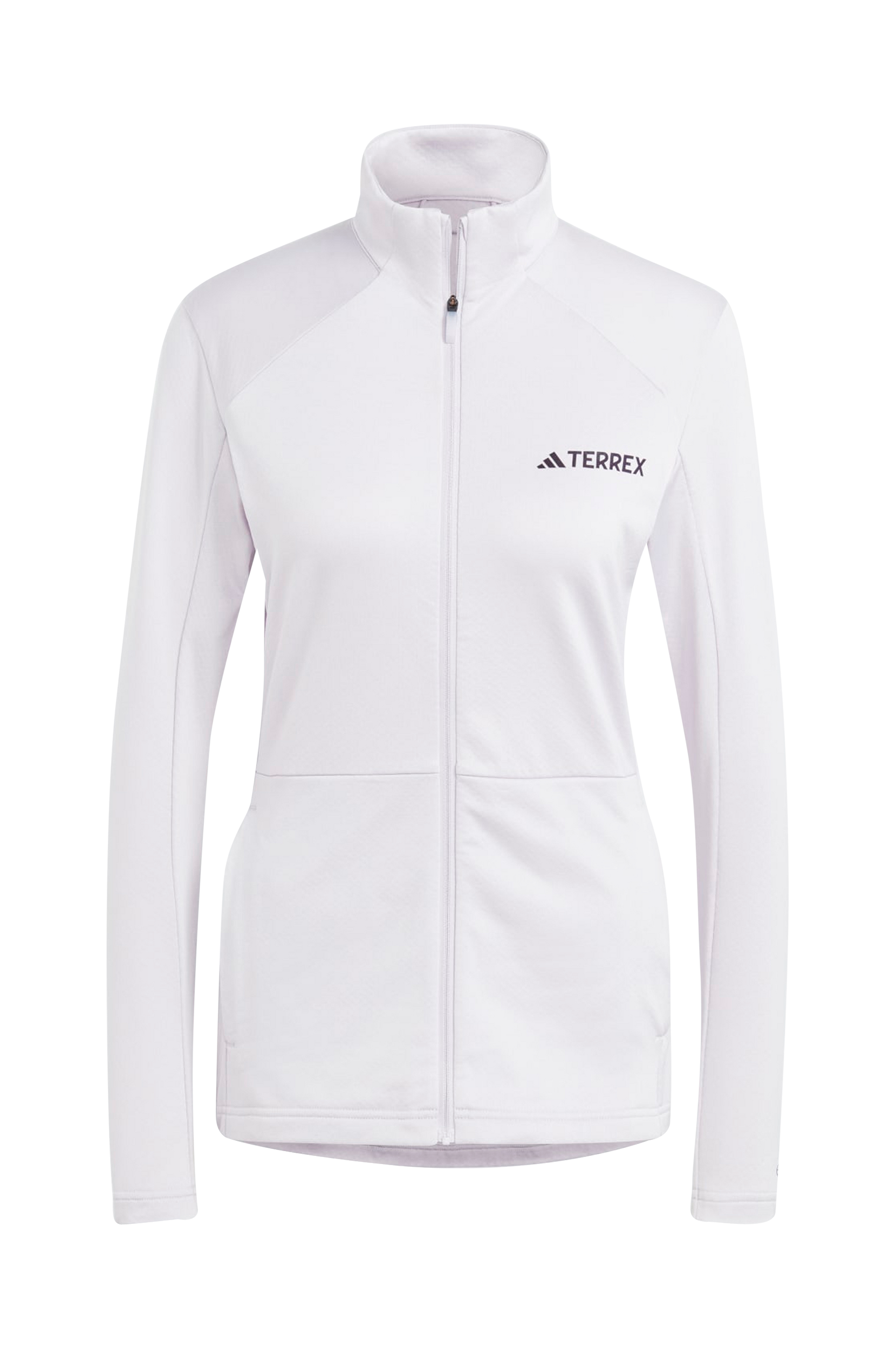 adidas Sport Performance - Funktionströja Terrex Multi Full-Zip Fleece Jacket - Grå - 42/44