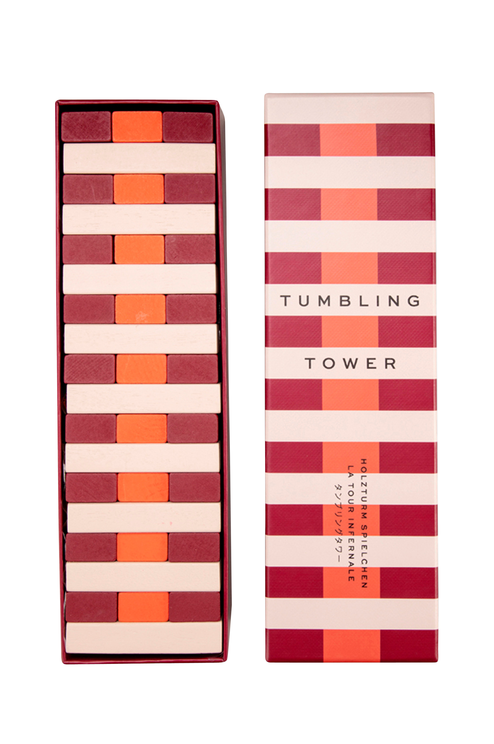 PRINTWORKS - Tumbling Towers - Play - Röd