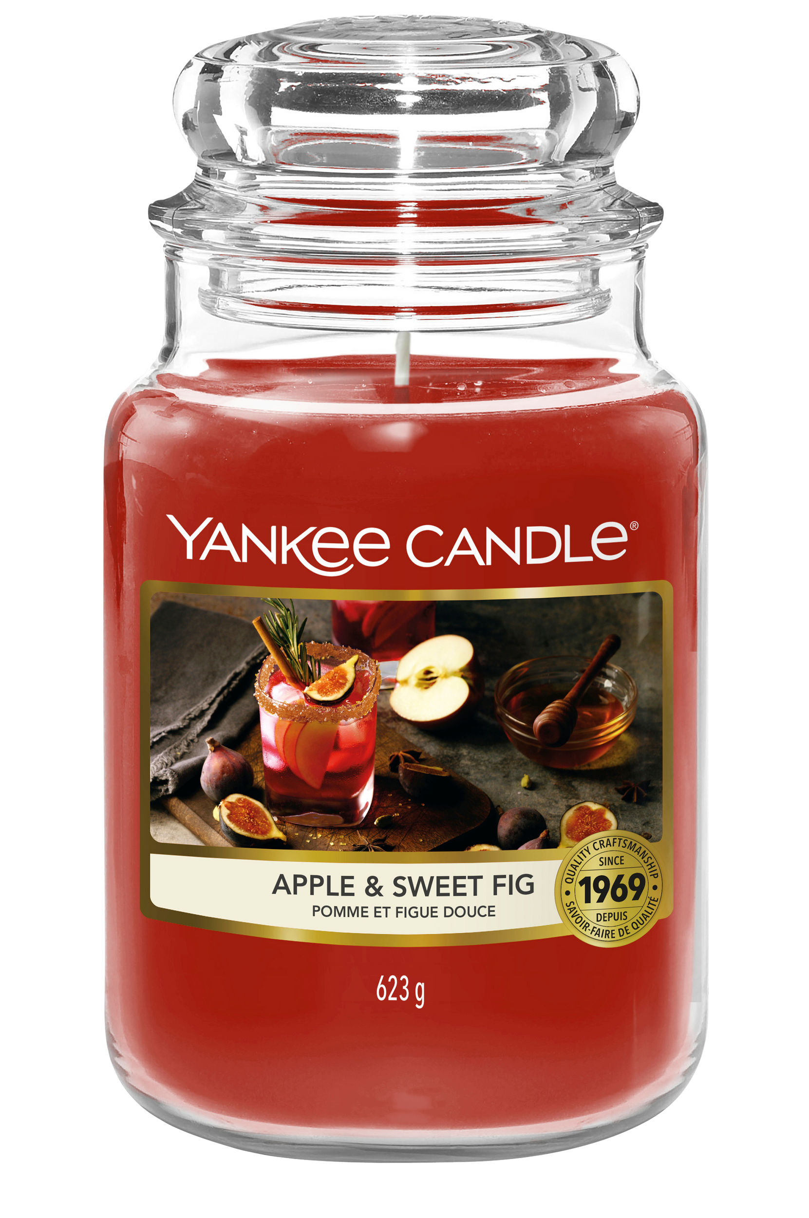 Yankee Candle - Classic Large – Apple And Sweet Fig
