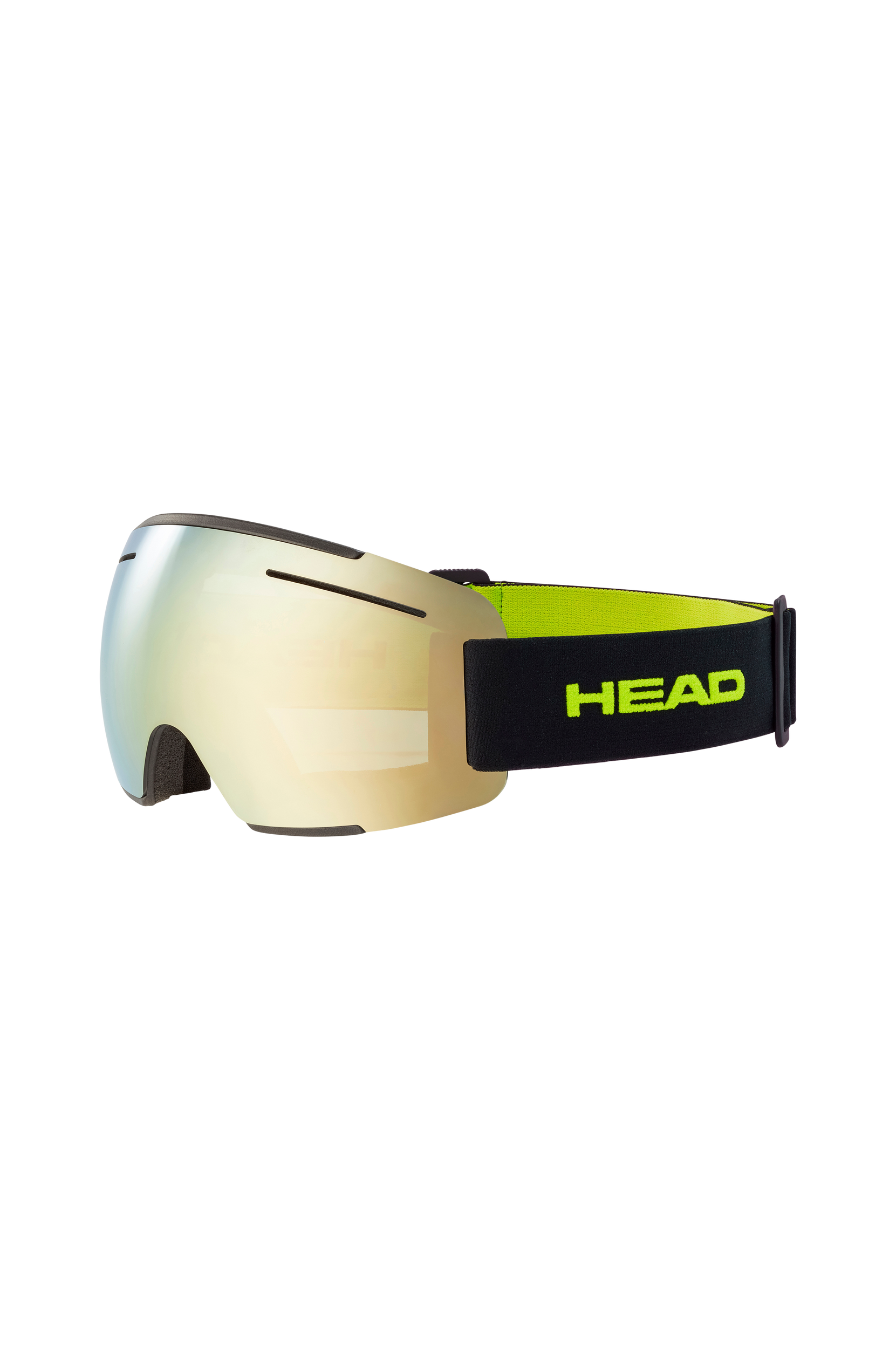Head - Skidglasögon / goggles F-LYT Lime Black Senior - Grön - L