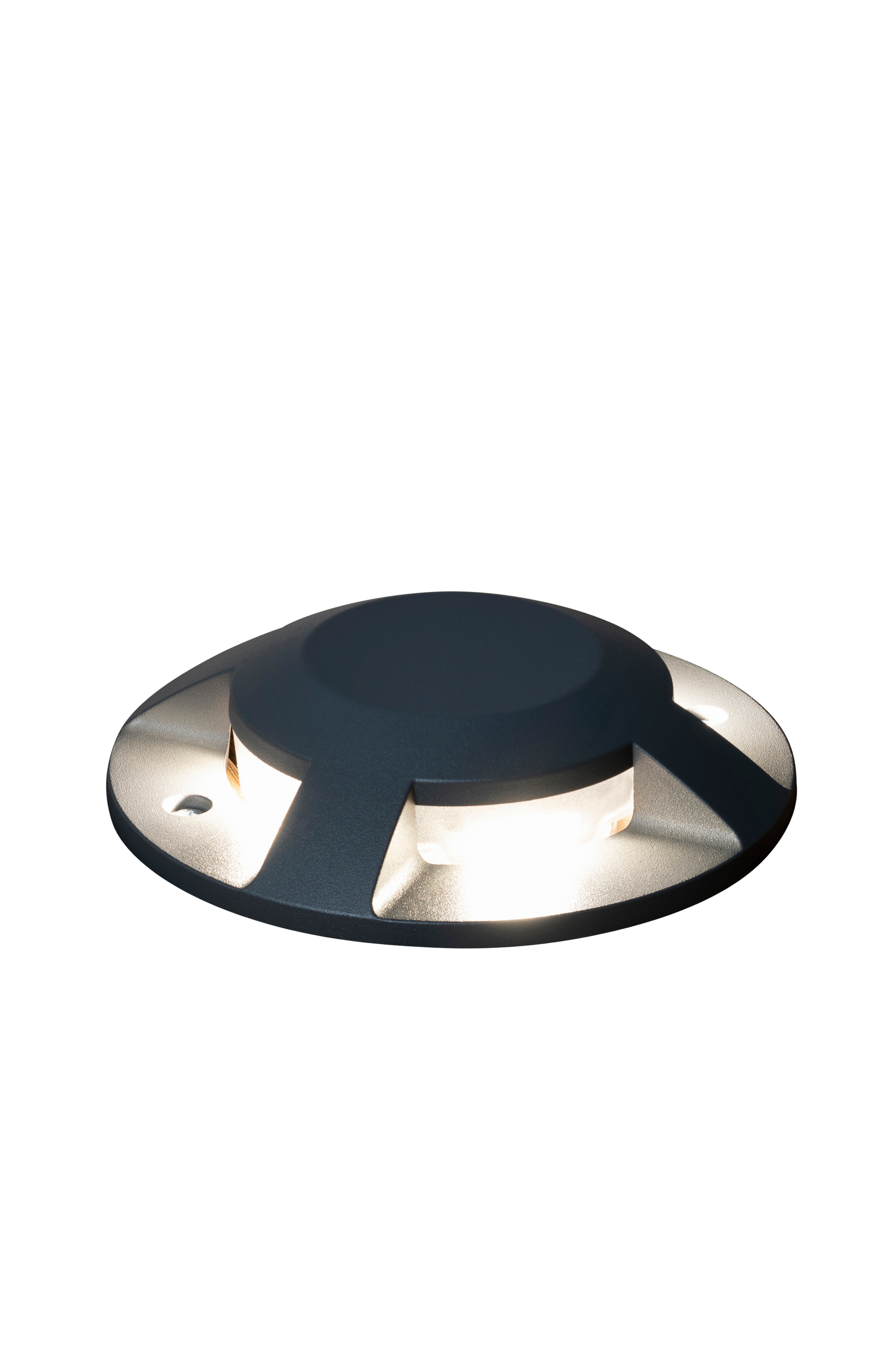 Konstsmide - Markspot LED 12W 4-väg 4,5 cm - Grå