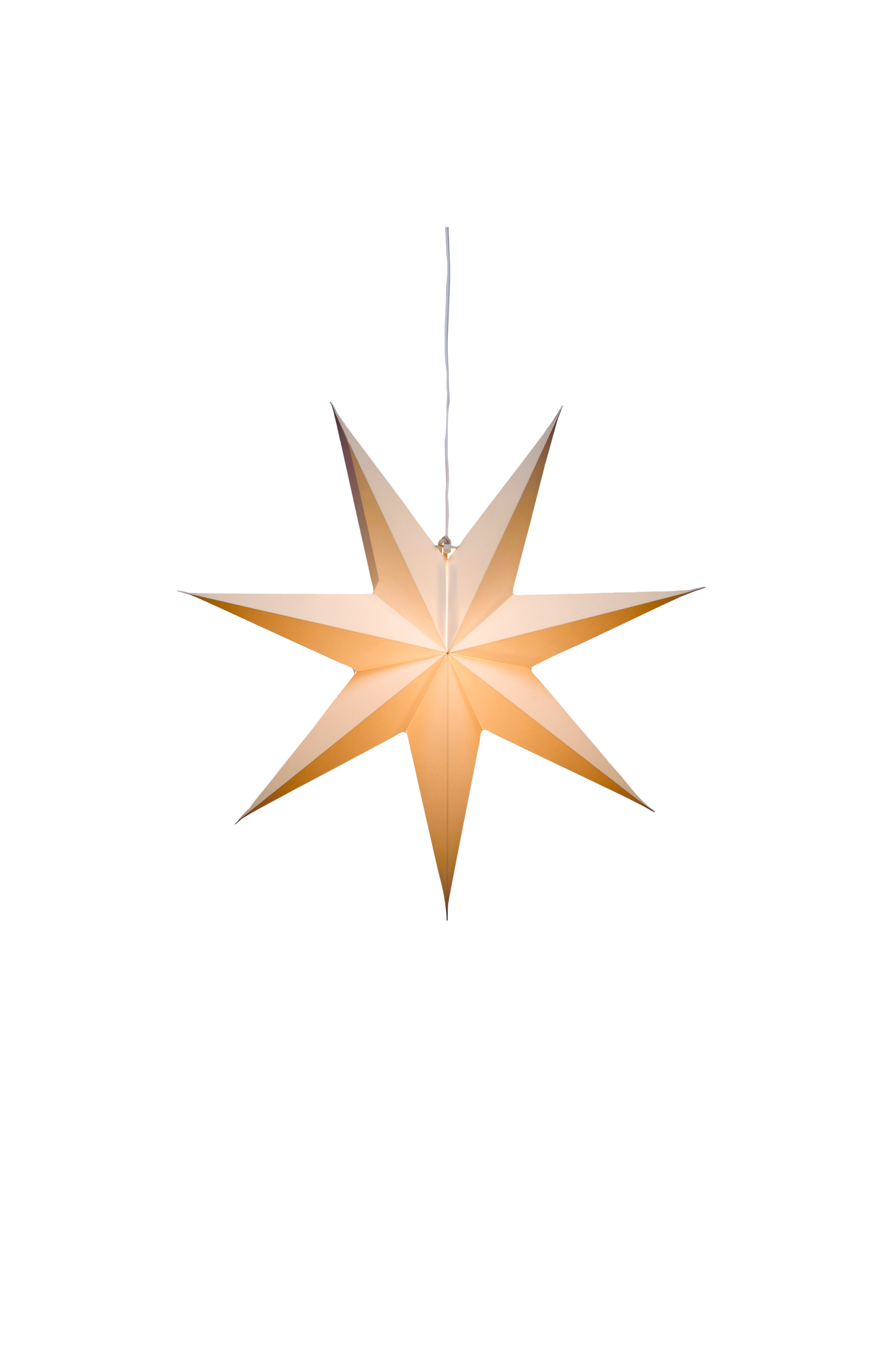 Konstsmide - Pappersstjärna 60cm - Vit