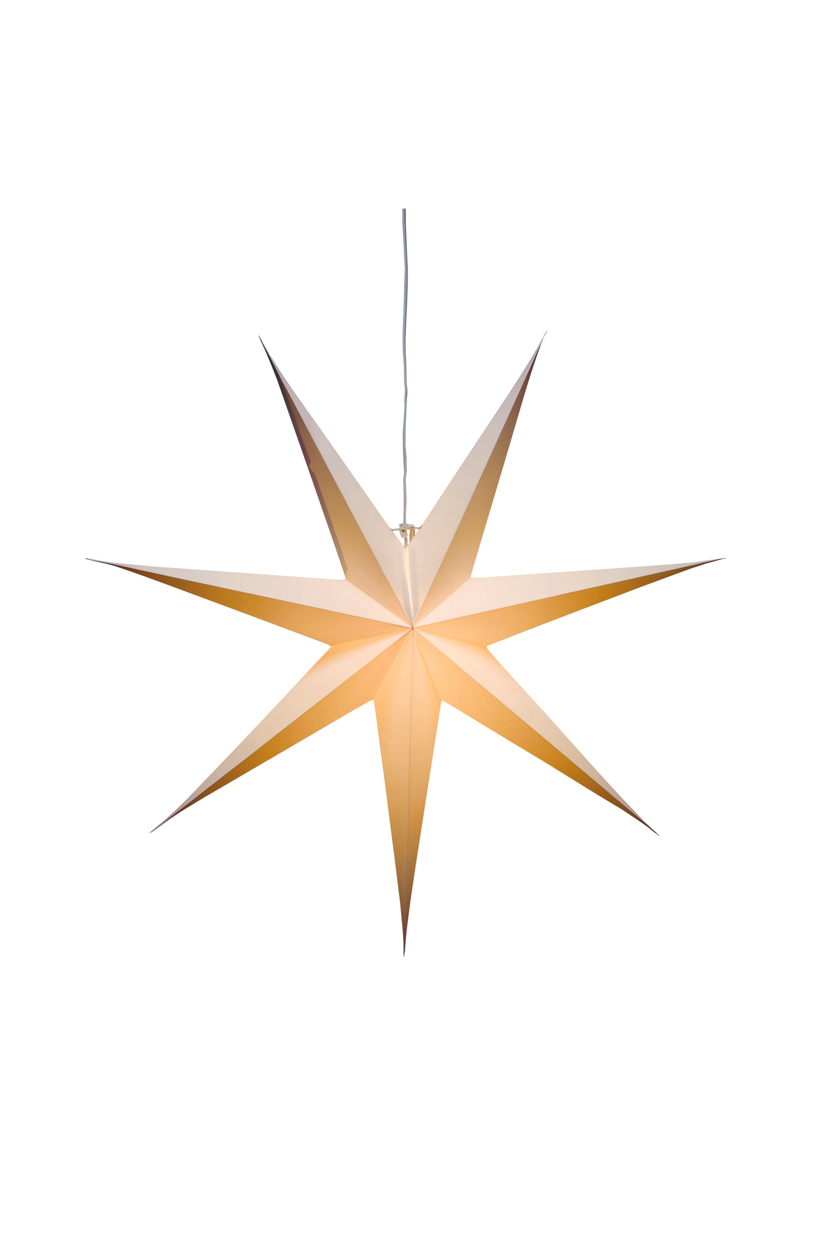 Konstsmide - Pappersstjärna 78cm - Vit