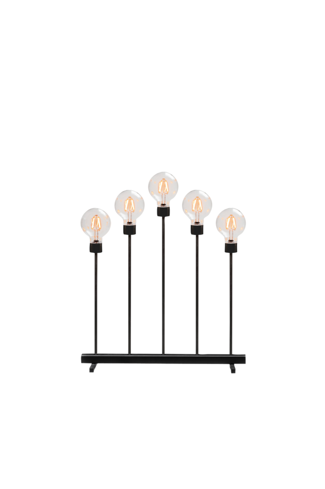 Konstsmide Elljusstake 5 ljus met. 54cm